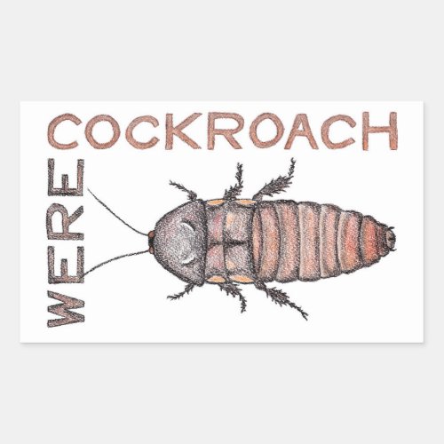 Werecockroach Stickers