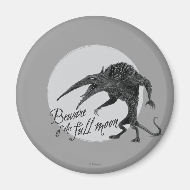 Wererat: Beware of the Full Moon Magnet (Front)