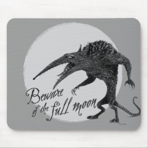 Wererat: Beware of the Full Moon Mouse Pad
