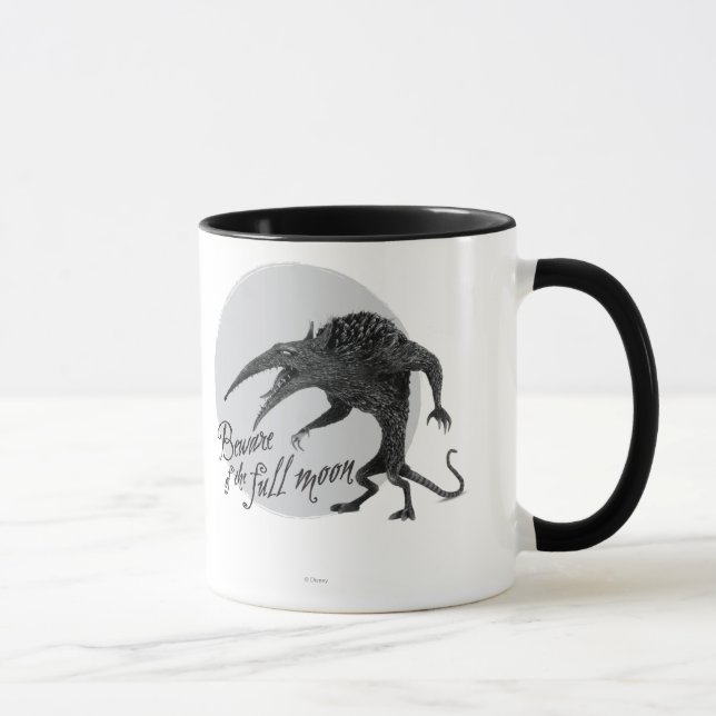 Wererat: Beware of the Full Moon Mug (Right)
