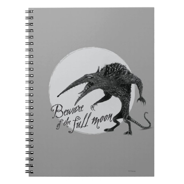 Wererat: Beware of the Full Moon Notebook (Front)