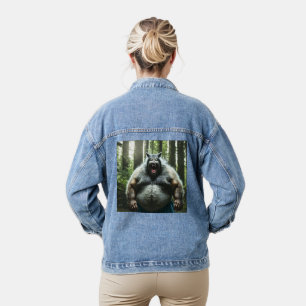 Werewolf Ate Whole Village women denim jacket