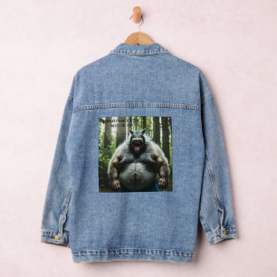 Werewolf Ate Whole Village women denim jacket