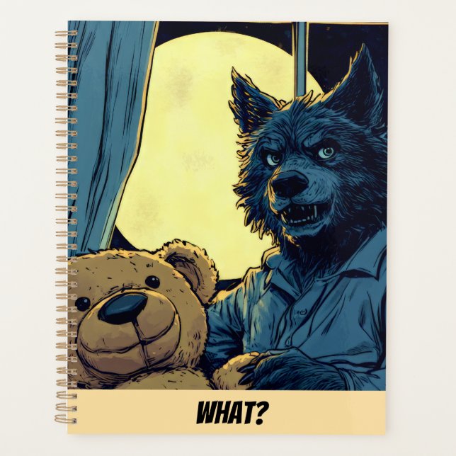 Werewolf Baby! Planner (Front)