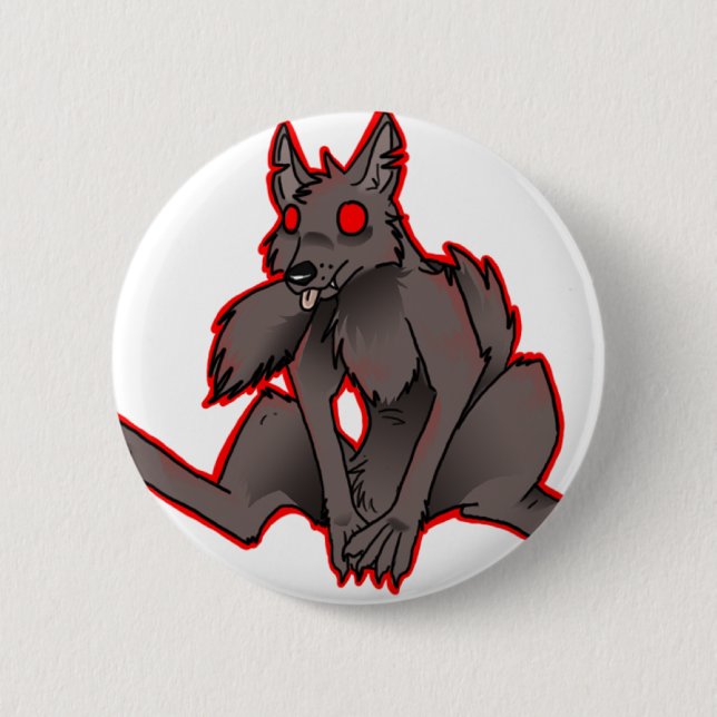 werewolf badge button (Front)
