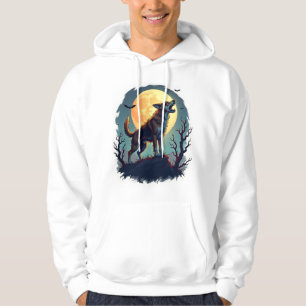 Werewolf Beagle Howl Hoodie