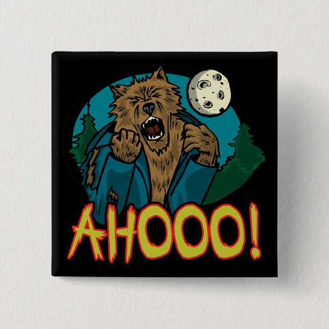 Werewolf Button (Front)