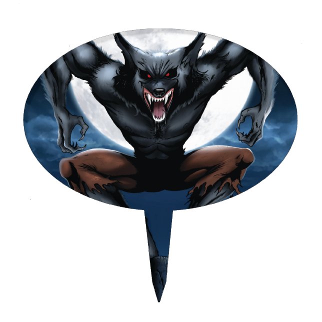 Werewolf Cake Topper (Front)