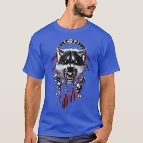 Werewolf Dreamcatcher T_Shirt