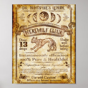 Werewolf Elixir Poster