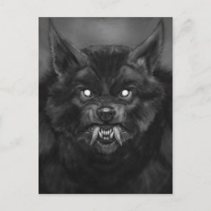Werewolf face Postcards