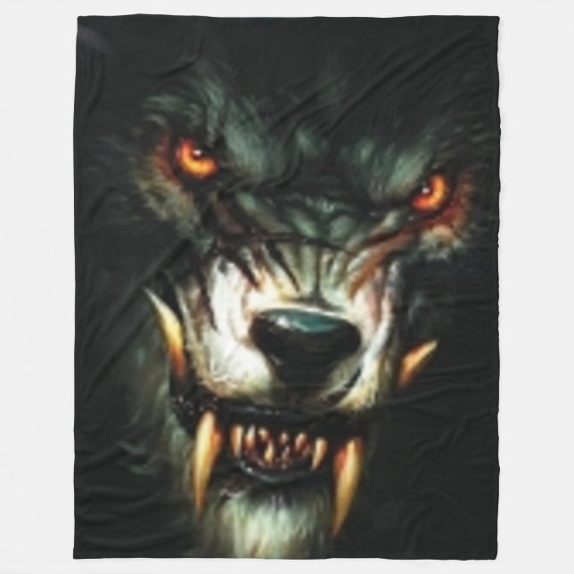 WEREWOLF FLEECE BLANKET (Front)