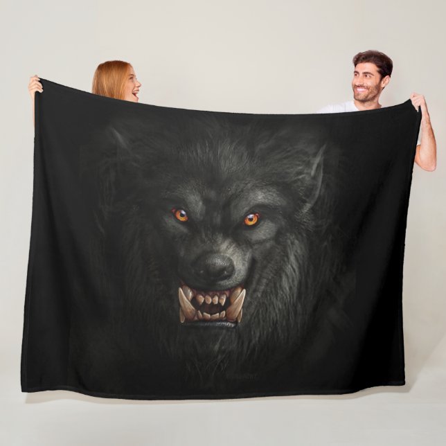 WEREWOLF FLEECE BLANKET (In Situ)