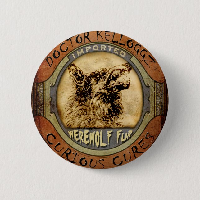 Werewolf Fur Button (Front)