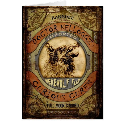 Werewolf Fur Cards (Front)