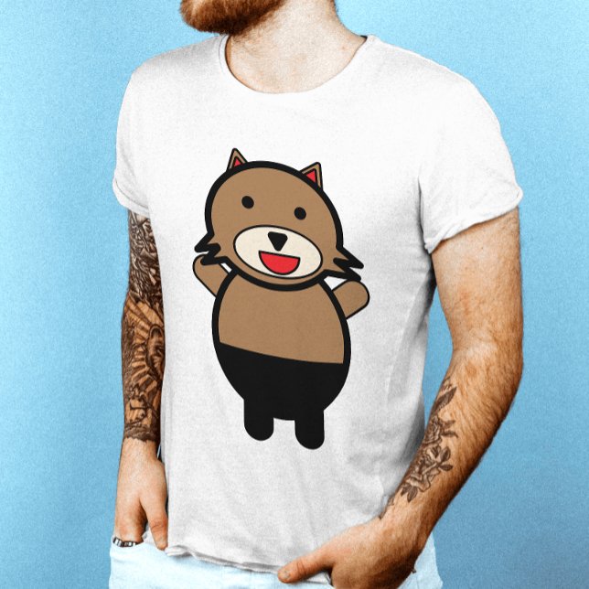 Werewolf Halloween Monster T-Shirt (A fun werewolf design by Valerie's Gallery on Zazzle.  Perfect for Halloween!)