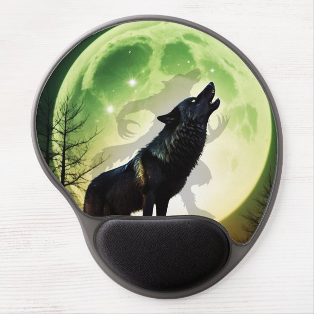 Werewolf Howl Gel Mouse Pad (Front)