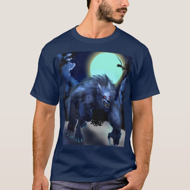 Werewolf in Moonlight T-Shirt (Front)