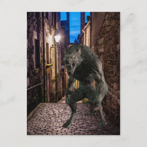 Werewolf In the City Postcard
