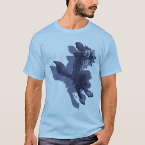 Werewolf jump T_Shirt
