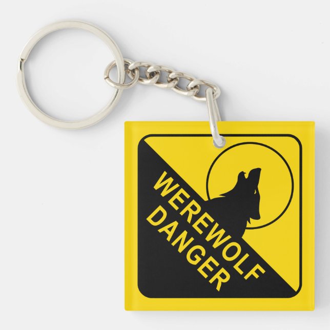 Werewolf Keychain (Front)