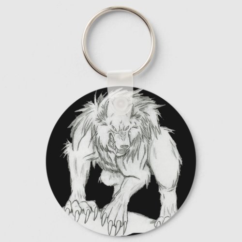 Werewolf Keychain