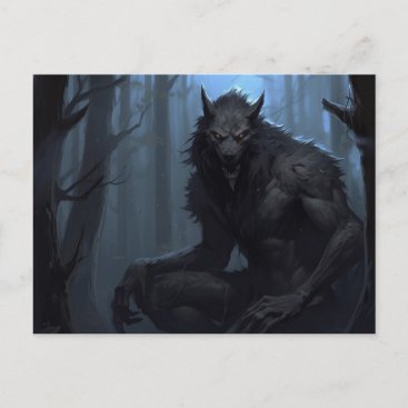 Werewolf Lycan  Postcard