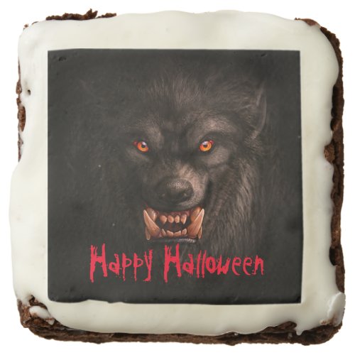 Werewolf Lycanthropy Halloween Brownie
