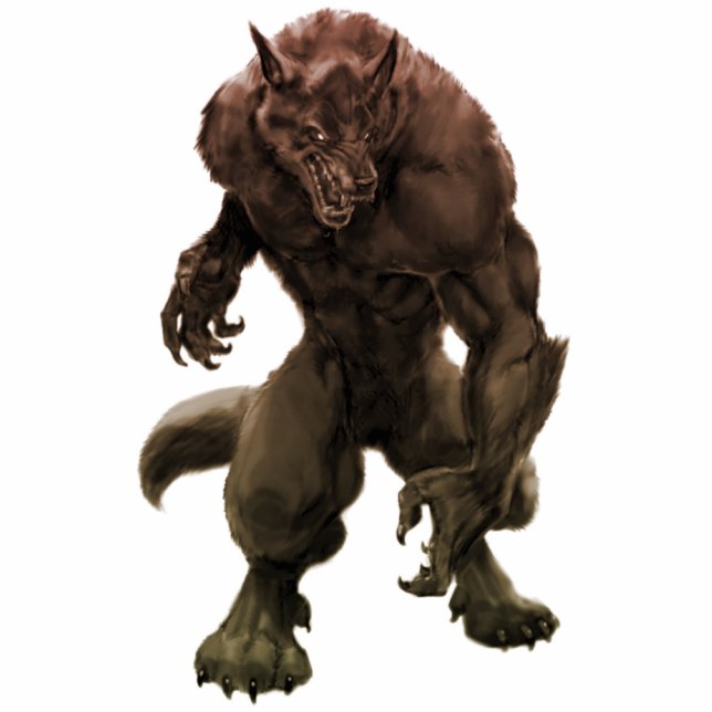 'Werewolf' PhotoSculpture/Cut outs Cutout (Front)