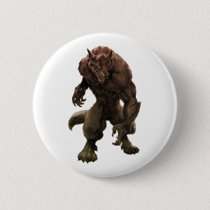 Werewolf Pin/Button Button