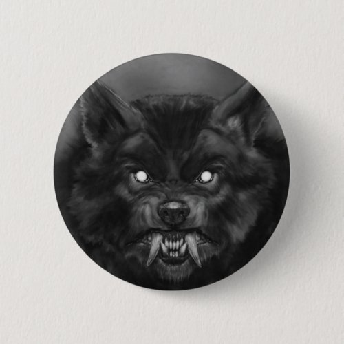 Werewolf PinButton Pinback Button