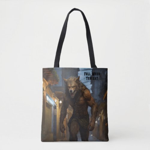 Werewolf Romance Reader Birthday Gift Add Name Tote Bag
