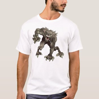 Werewolf Shirt by Angel86 at Zazzle