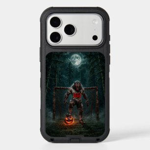 Werewolf Soccer Player Halloween Horror Art iPhone 17 Pro Max Case