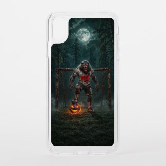 Werewolf Soccer Player Halloween Horror Art Speck iPhone XS Max Case