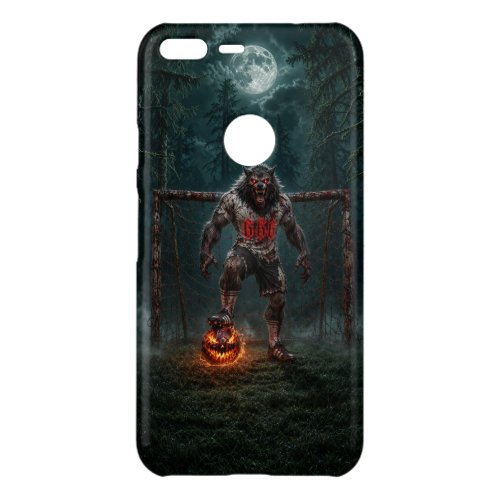 Werewolf Soccer Player Halloween Horror Art Uncommon Google Pixel XL Case