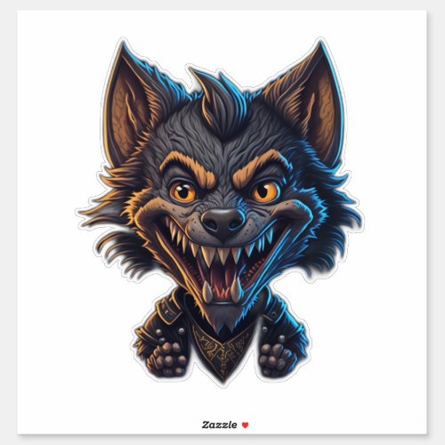 Werewolf Sticker