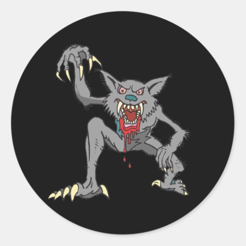 Werewolf StickersEnvelope Seals