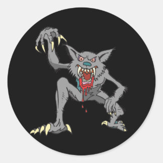 Werewolf Stickers/Envelope Seals