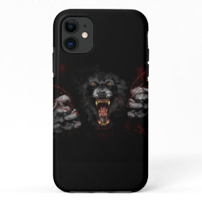Werewolf Tearing Out Your Heart iPhone 11 Case