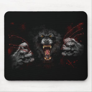 Werewolf Tearing Out Your Heart Mouse Pad
