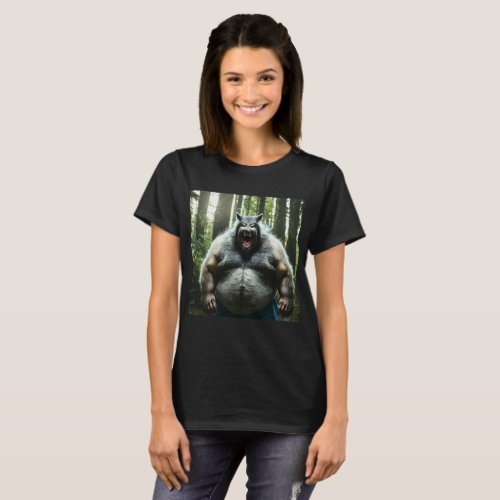  Werewolf Who Ate The Whole Village black T_shirt