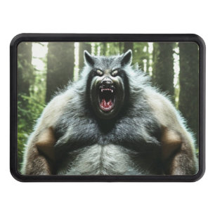 Werewolf Who Ate The Whole Village hitch receiver Hitch Cover