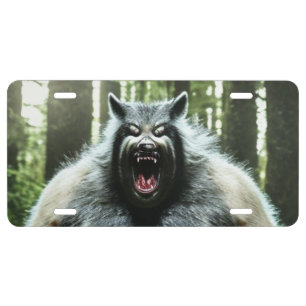 Werewolf Who Ate The Whole Village license plate