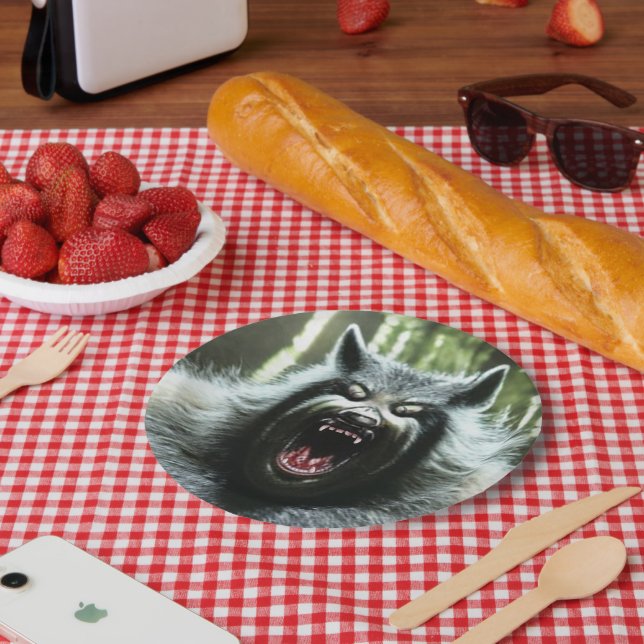 Werewolf Who Ate The Whole Village paper plates (Picnic)