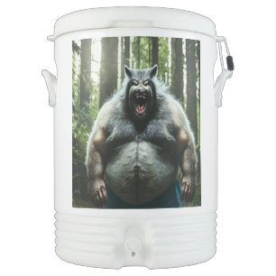 Werewolf Who Ate Village Igloo beverage cooler