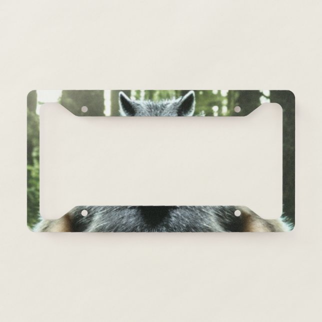 Werewolf Who Ate Whole Village license plate frame (Front)