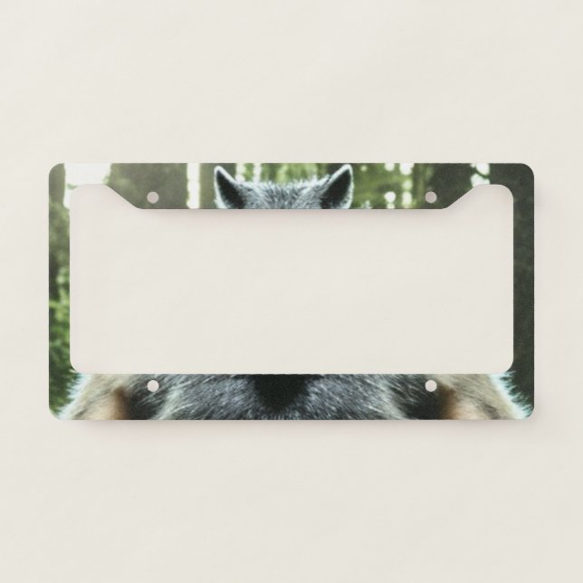 Werewolf Who Ate Whole Village license plate frame (Front)