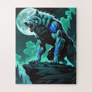 Werewolf - Wolf Themed Jigsaw Puzzle