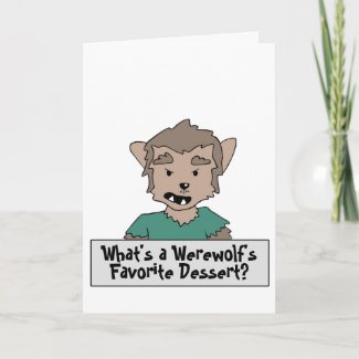 Werewolf's Favorite Dessert is Moon Pie